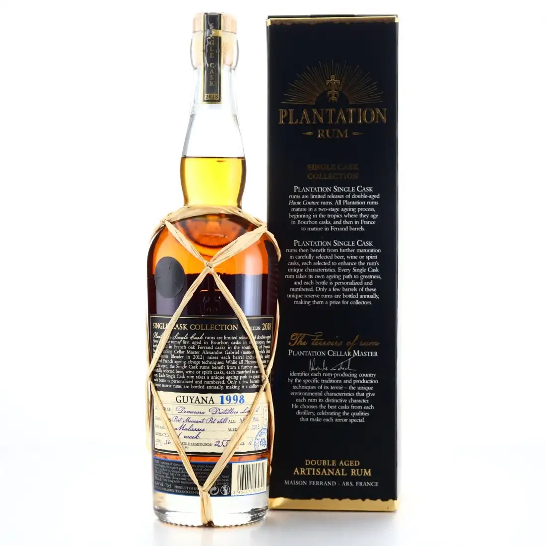 Hochauflösendes Bild von DDL Plantation Guyana Single Cask 1998