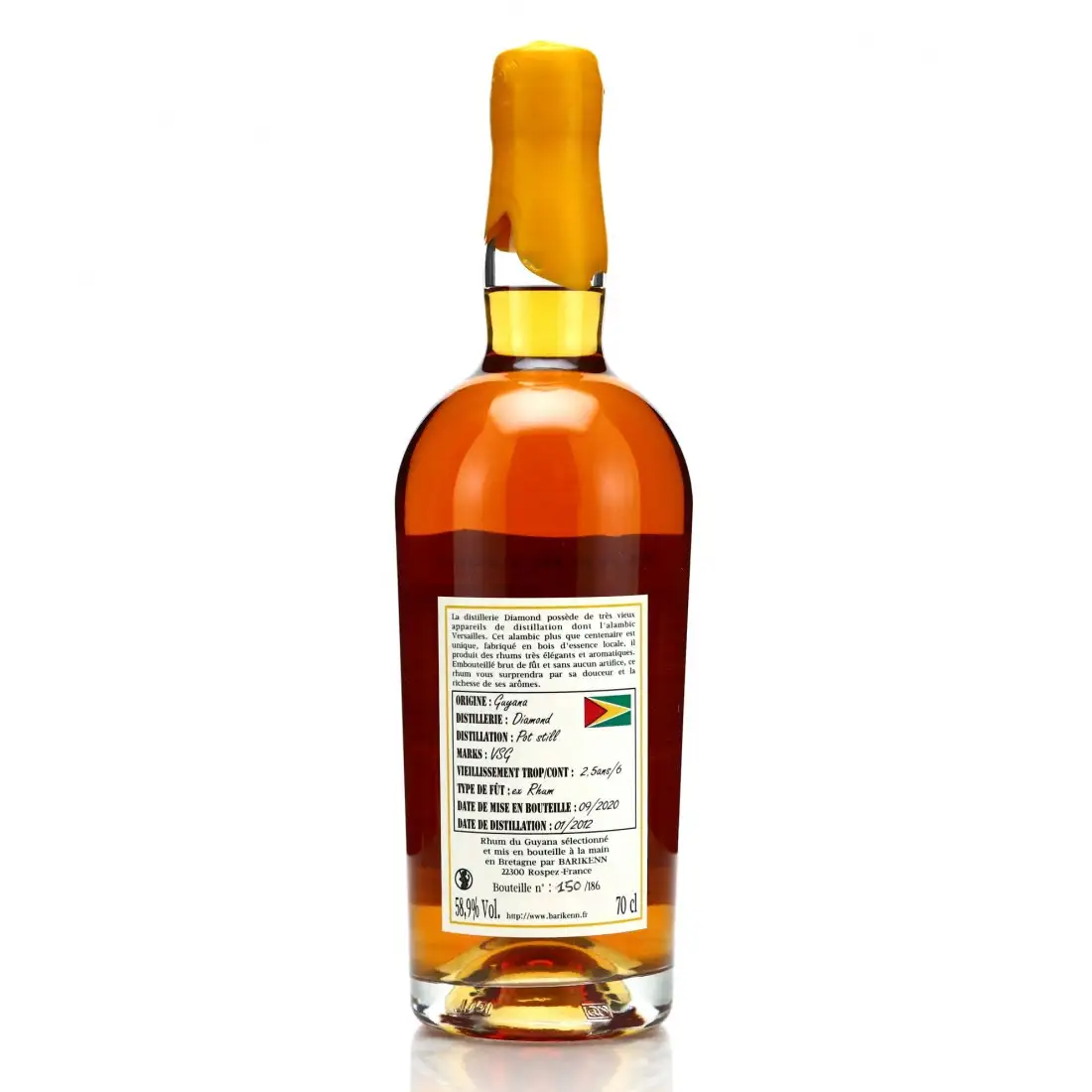 Hochauflösendes Bild von Barikenn DDL Guyana Diamond VSG 2012