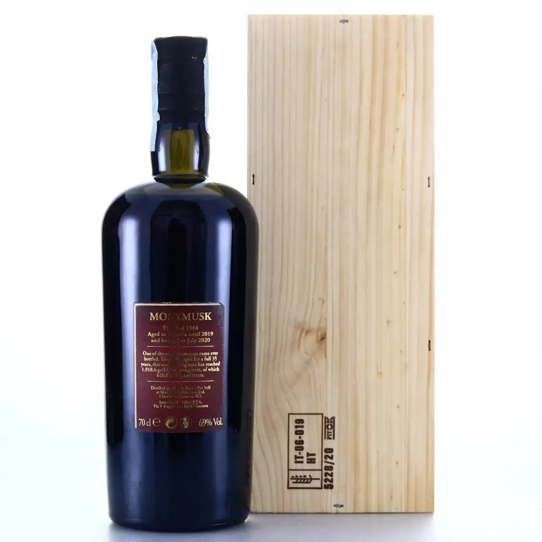 Hochauflösendes Bild von Velier Clarendon Rum Sapiens Wedderburn MMW 1984