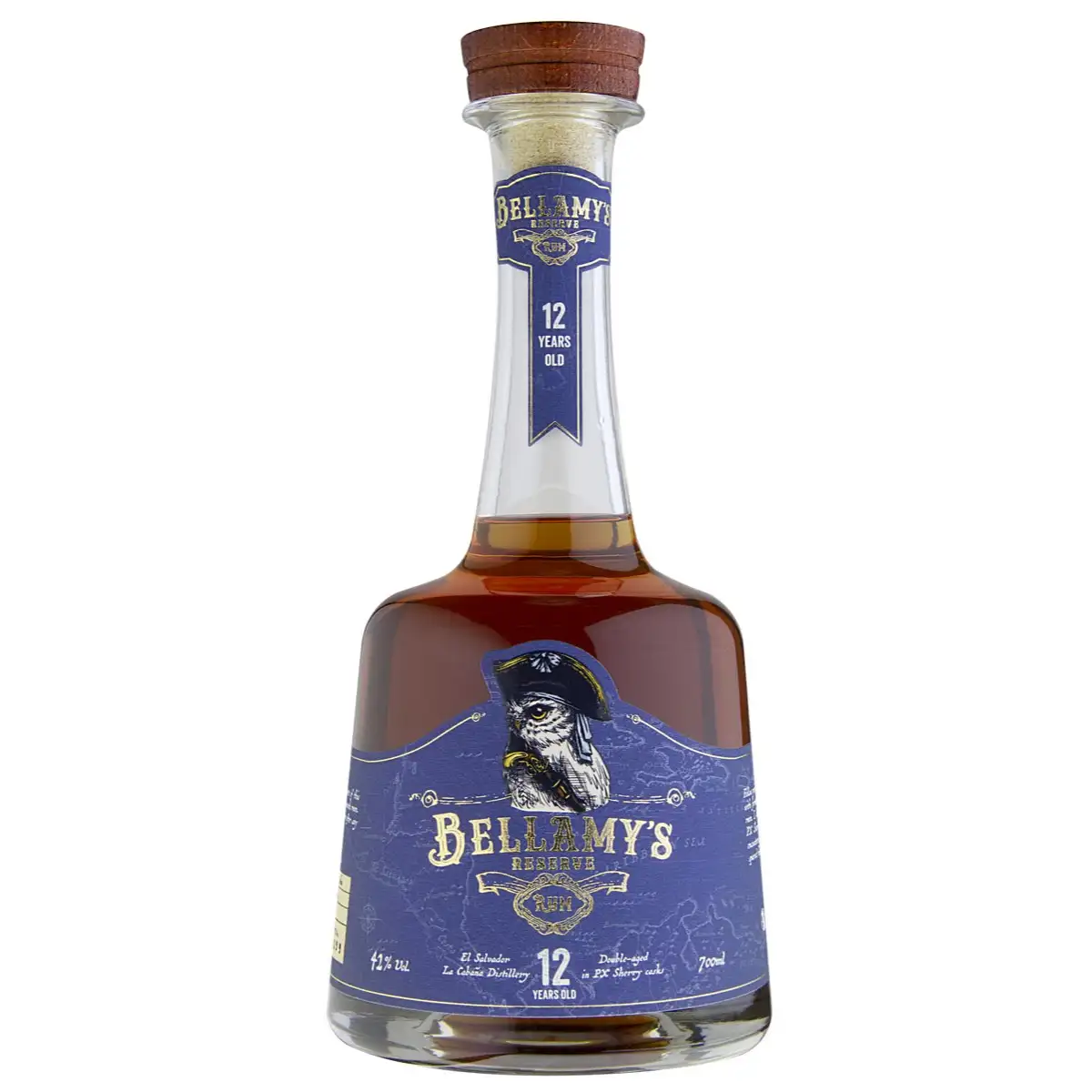 Bottle of Perola La Cabaña Bellamy‘s Reserve El Salvador 12 years old PX Sherry Cask Finish