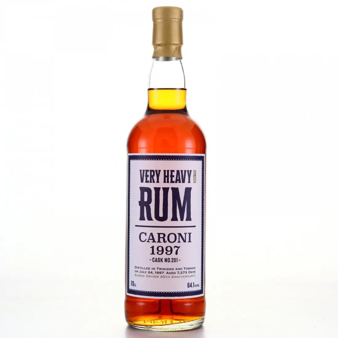 Bottle of Screw Diver Caroni Very Heavy (20th Anniversary) 1997