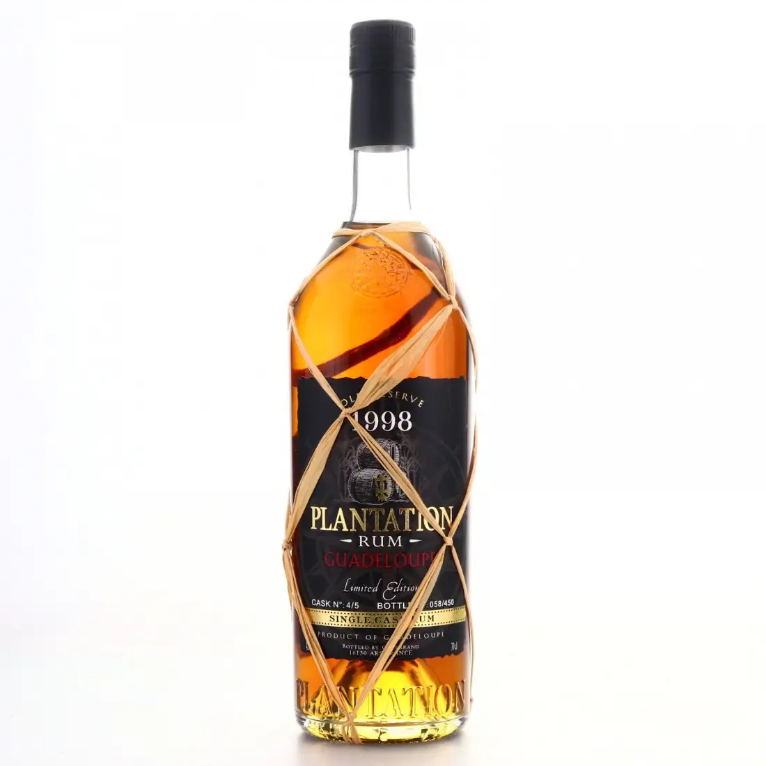 Hochauflösendes Bild von Damoiseau Plantation Old Reserve Single Cask 1998