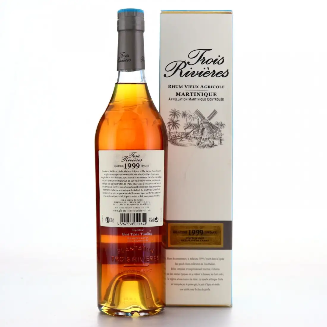 High resolution image of Trois Rivières Millésime 1999
