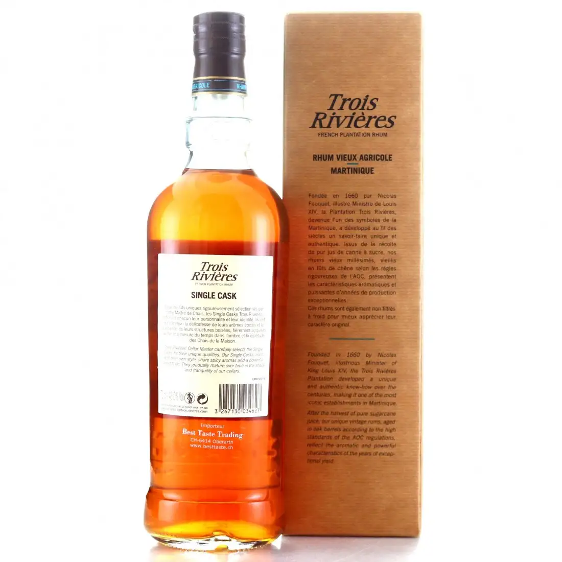 Hochauflösendes Bild von Trois Rivières Single Cask 2003