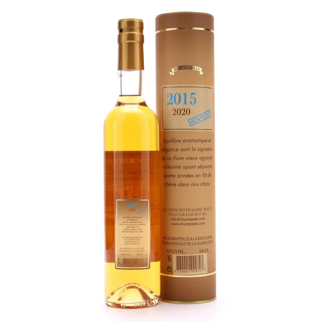 Hochauflösendes Bild von Bielle Rhum Vieux Agricole 2015