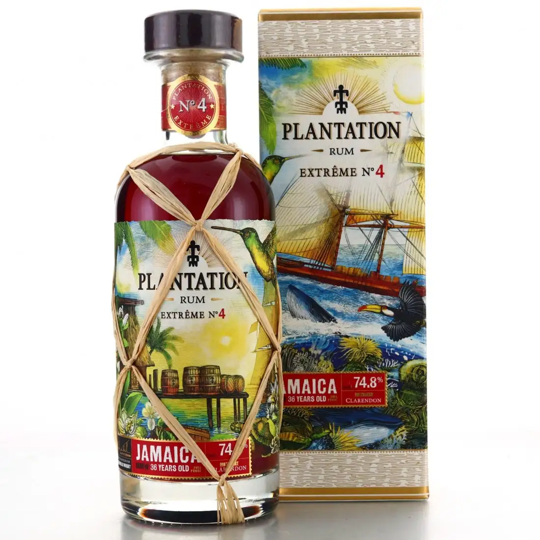 Bottle of Clarendon Plantation Extrême No. 4 MMW 1984