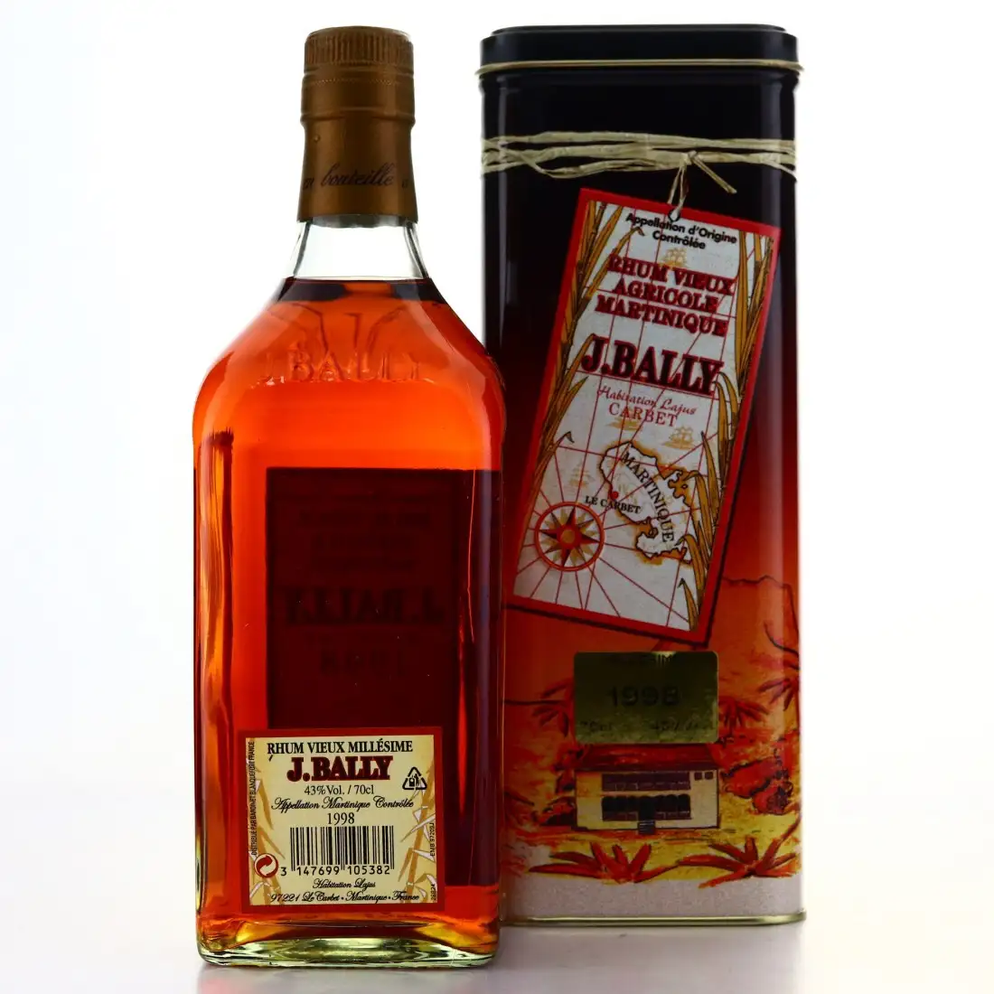 Hochauflösendes Bild von J. Bally Millésime 1998