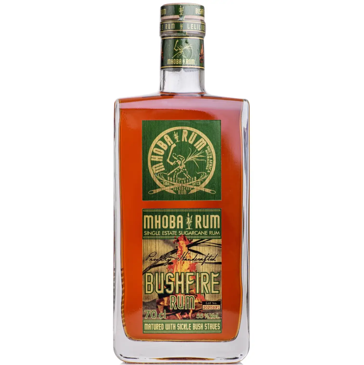 Bottle of MHOBA Bushfire