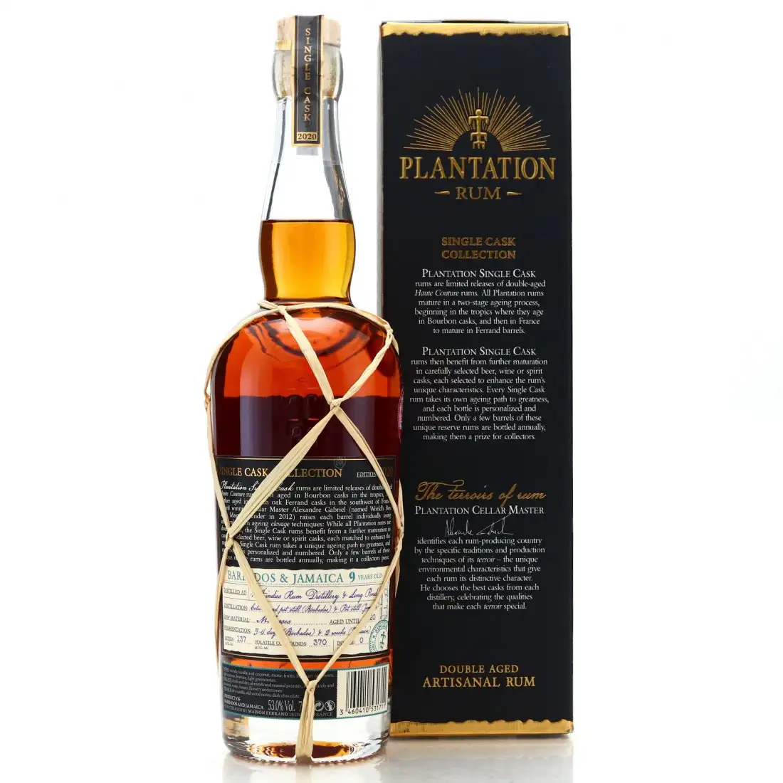 Hochauflösendes Bild von West Indies & Long Pond Plantation Single Cask Barbados & Jamaica 9 2011