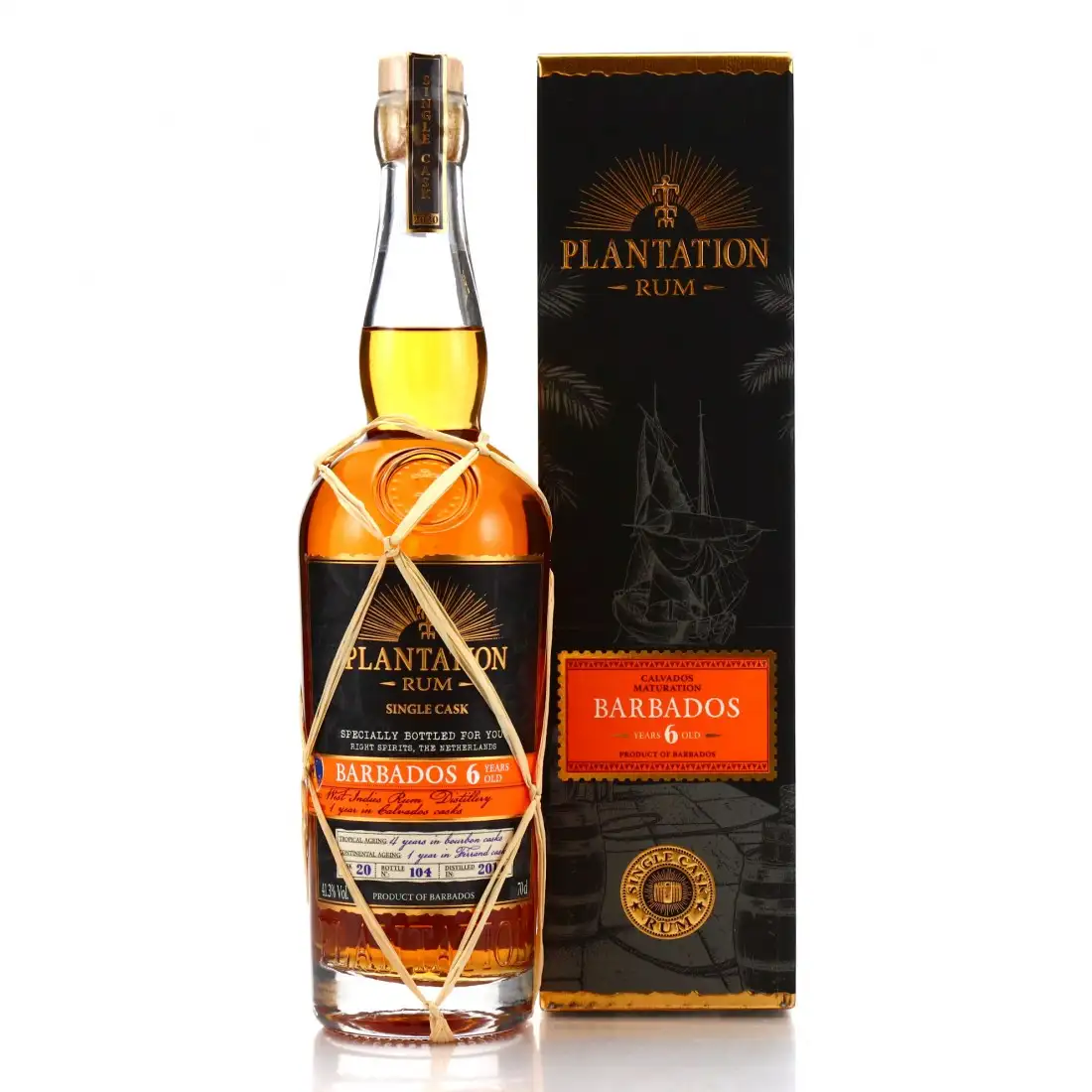 Bottle of Plantation Calvados Maturation 2014