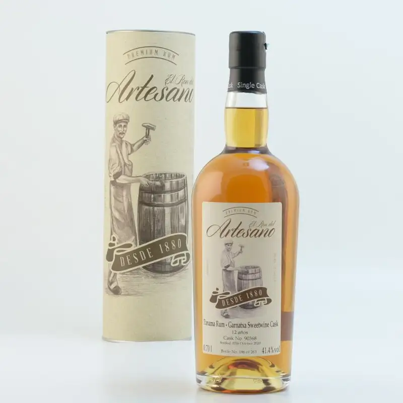 Hochauflösendes Bild von El Ron del Artesano Panama Rum - Garnatxa Sweetwine Cask 2008