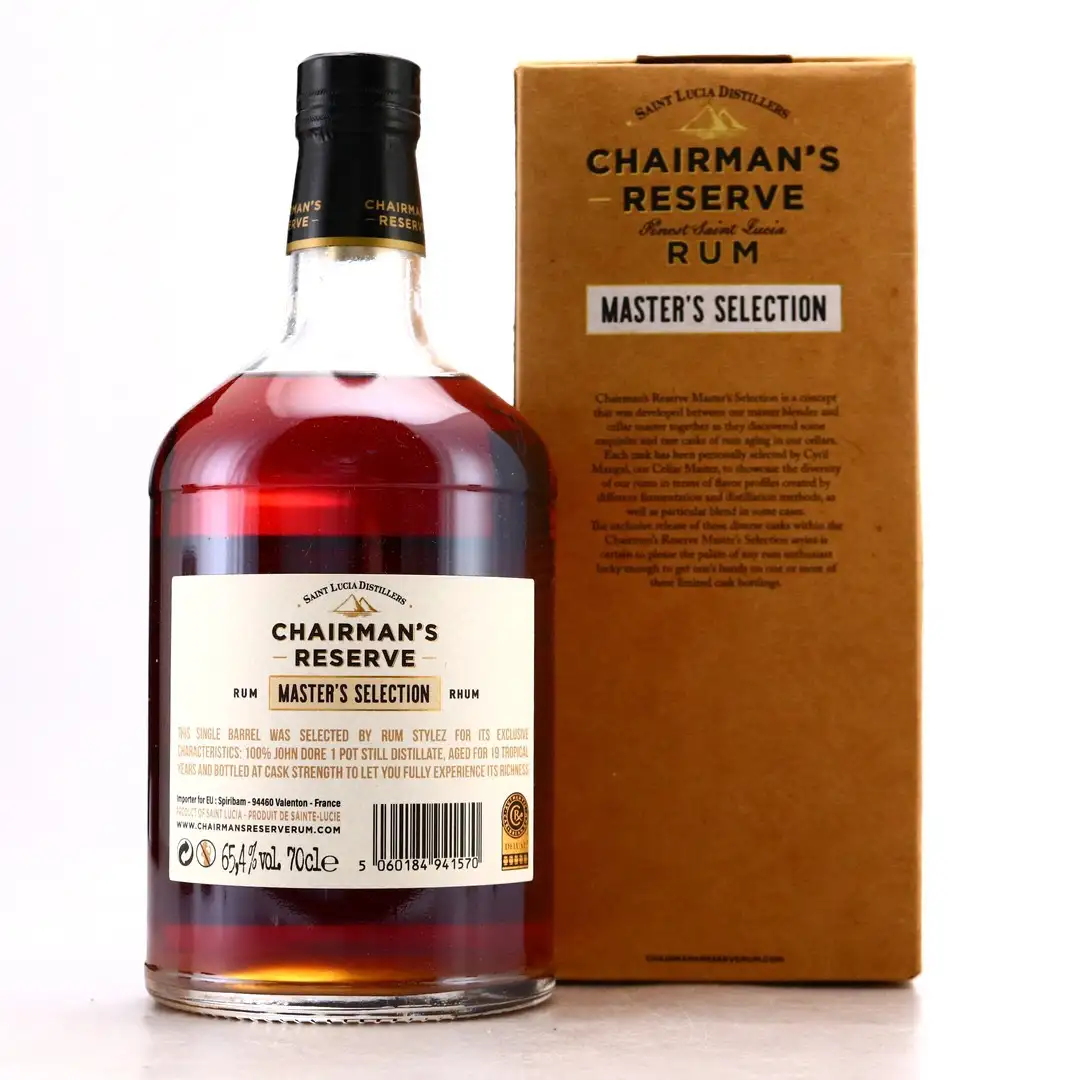 Hochauflösendes Bild von Chairman‘s Reserve Master's Selection (Rum Stylez) 2001