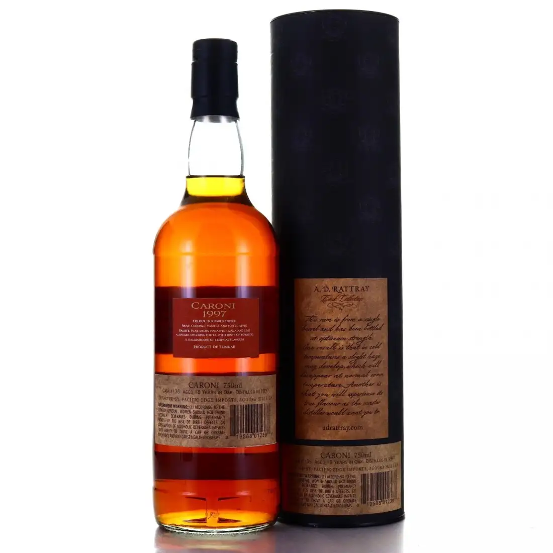 High resolution image of A.D. Rattray Caroni Cask Collection (Selected by Paul McGee) 1997
