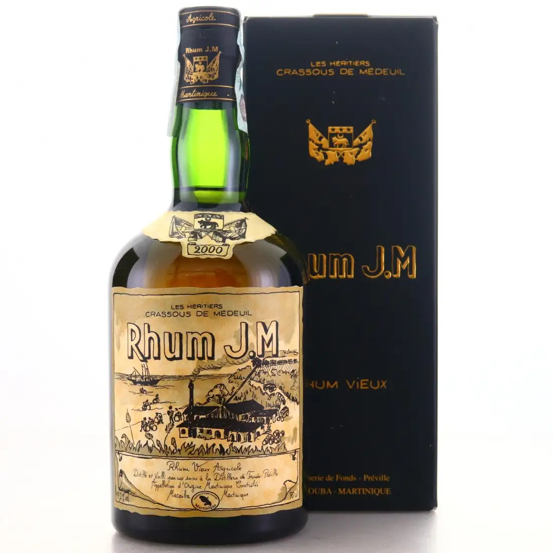 Hochauflösendes Bild von Rhum J.M 2000