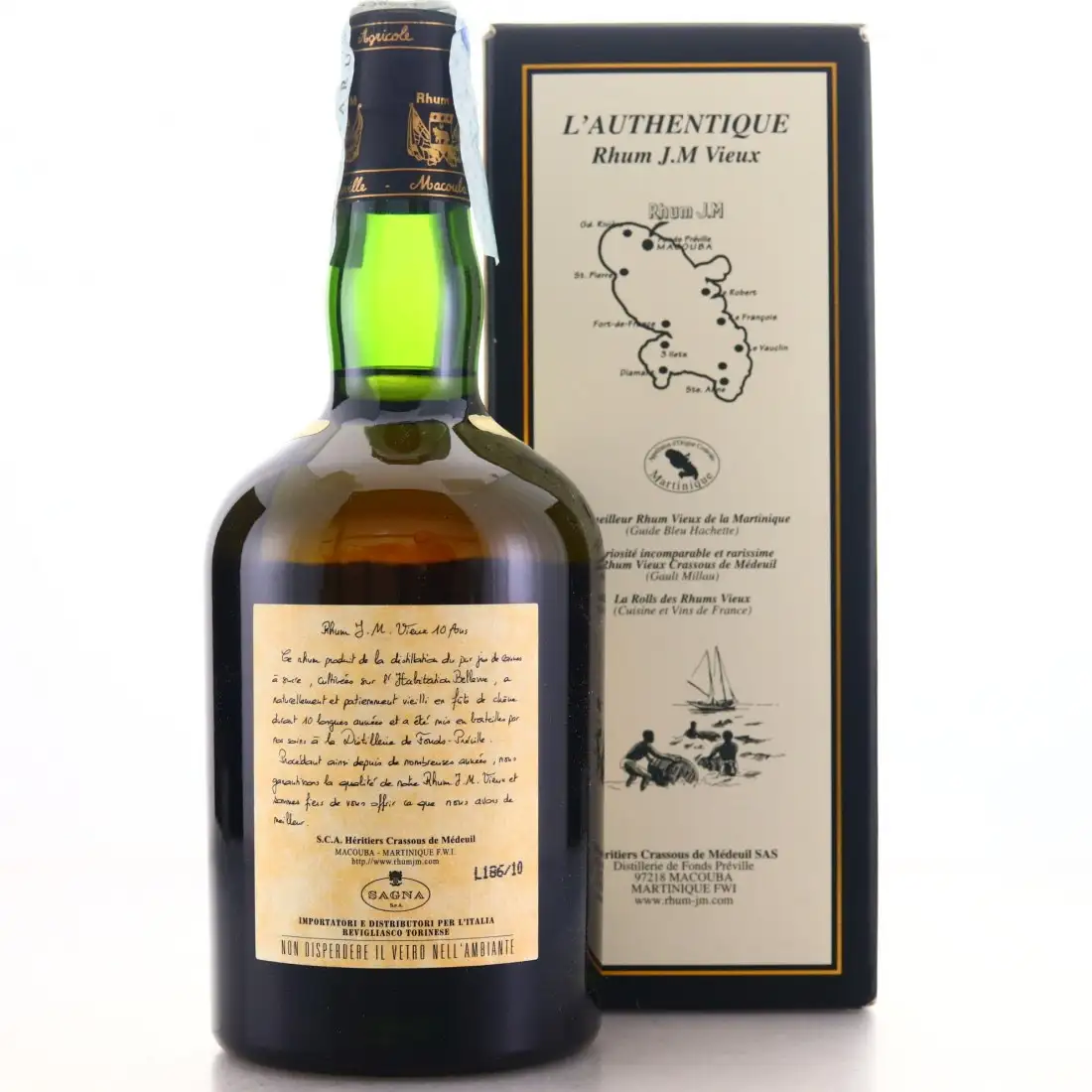 Hochauflösendes Bild von Rhum J.M 2000