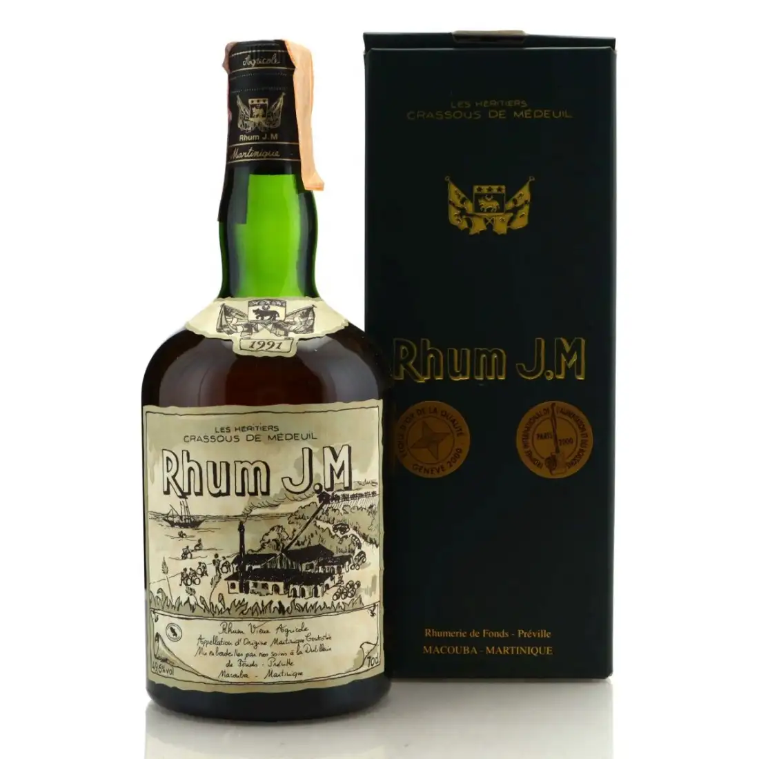 Hochauflösendes Bild von Rhum J.M 1991