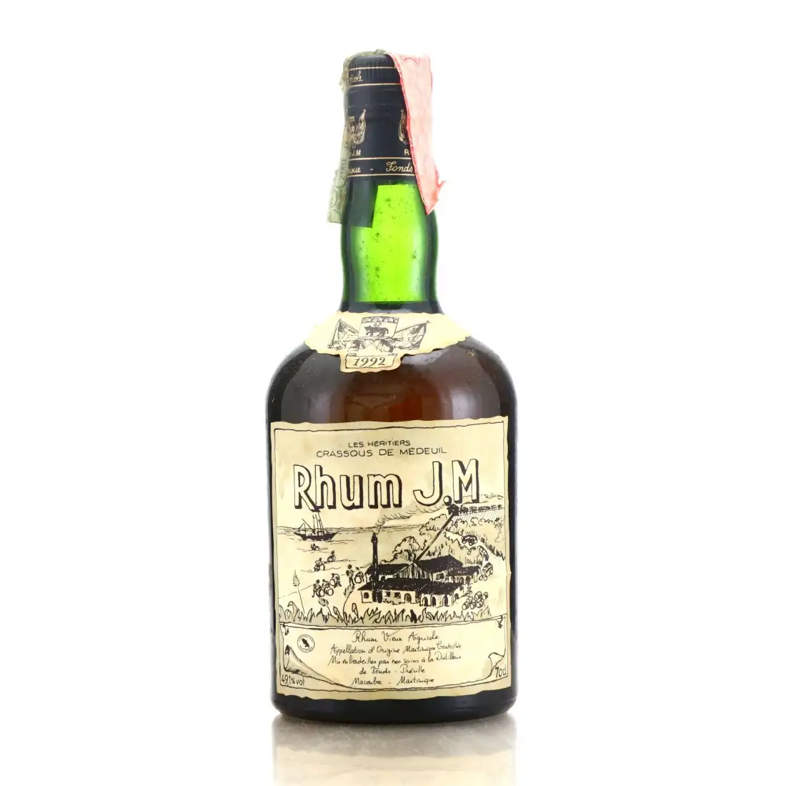 Hochauflösendes Bild von Rhum J.M 1992