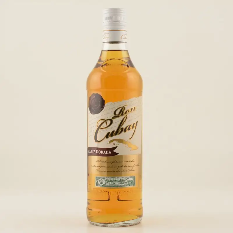 Bottle of Cuba Ron S.A. Cubay Carta Dorada