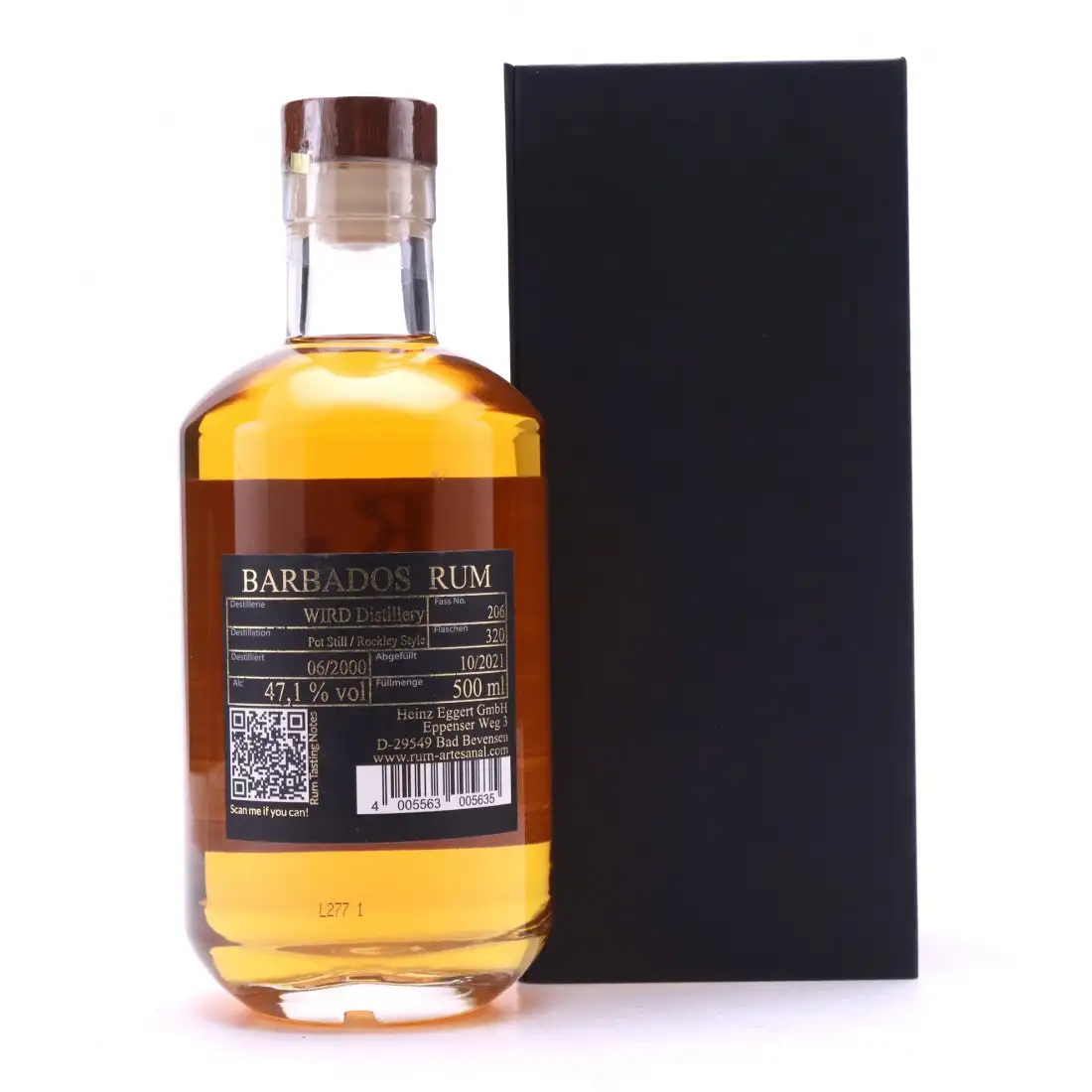 Hochauflösendes Bild von RA Barbados Rum (Rockley Style) 2000