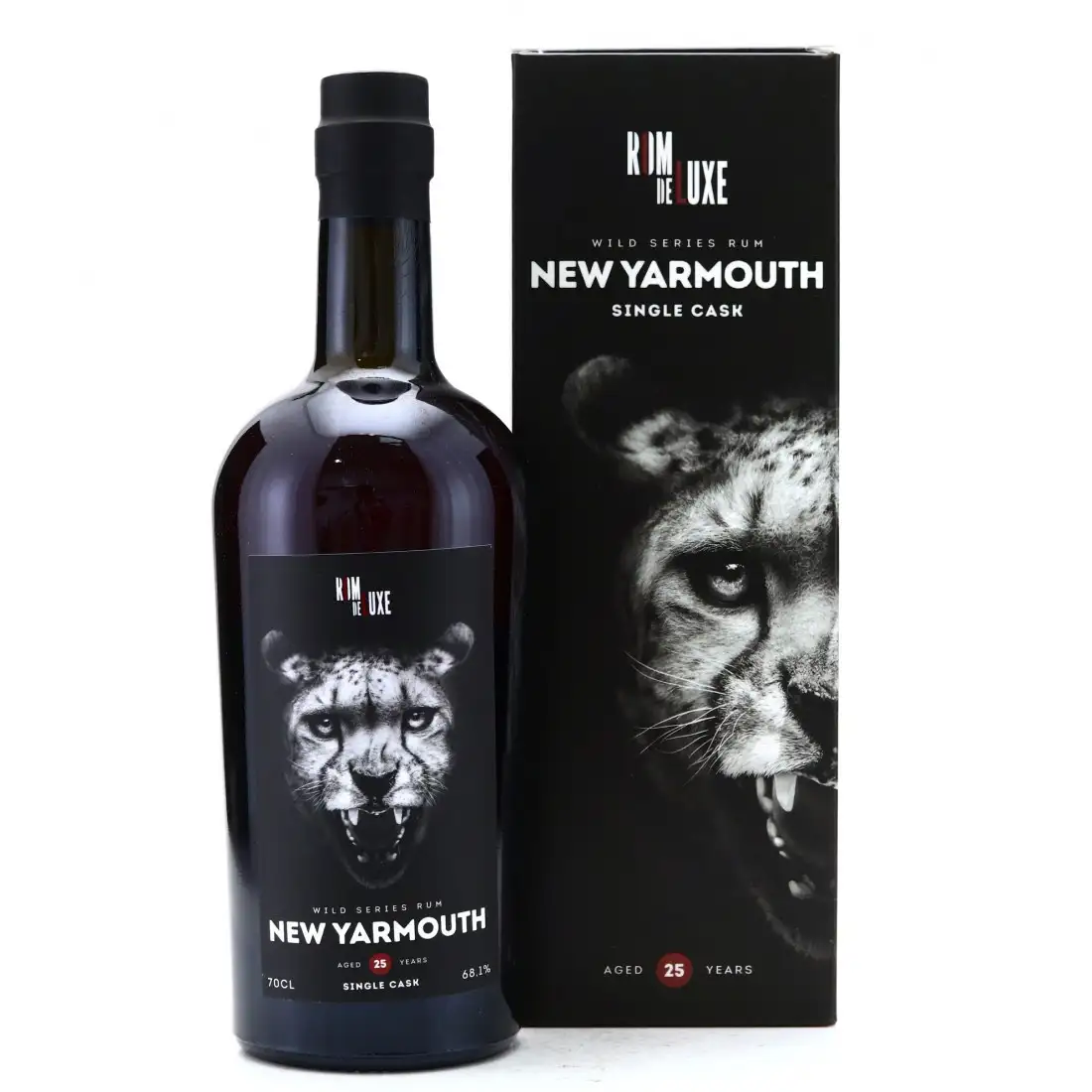 Bottle of Romdeluxe New Yarmouth Wild Series Rum Jamaica No. 8 1994