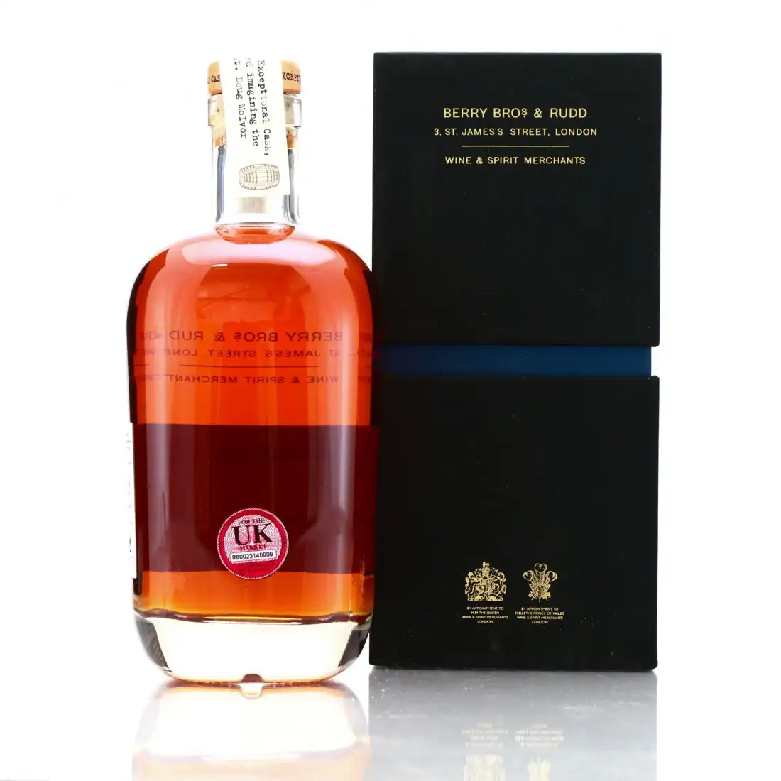 Hochauflösendes Bild von Berry Bros & Rudd Long Pond Jamaican Rum 1982