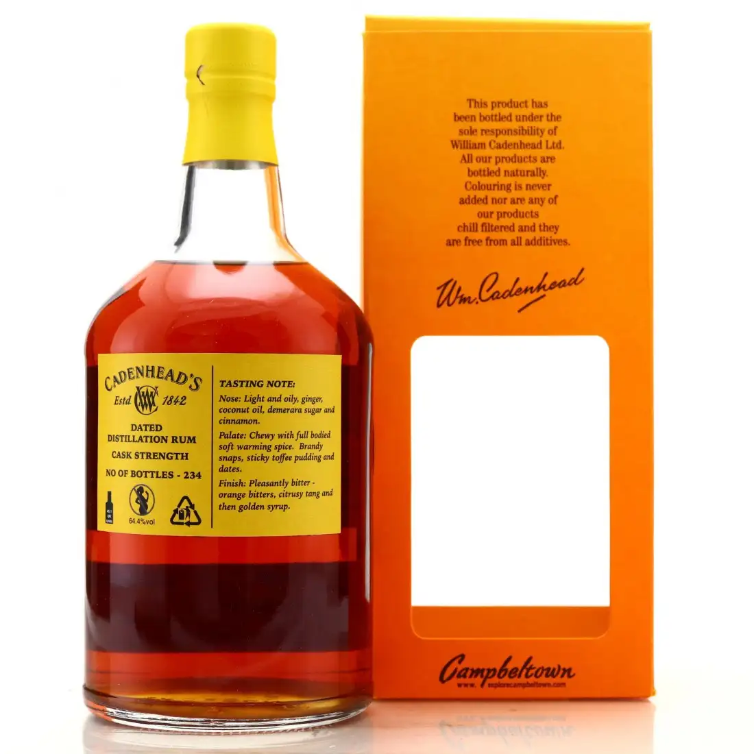 Hochauflösendes Bild von Cadenhead‘s Travellers MBT 2007