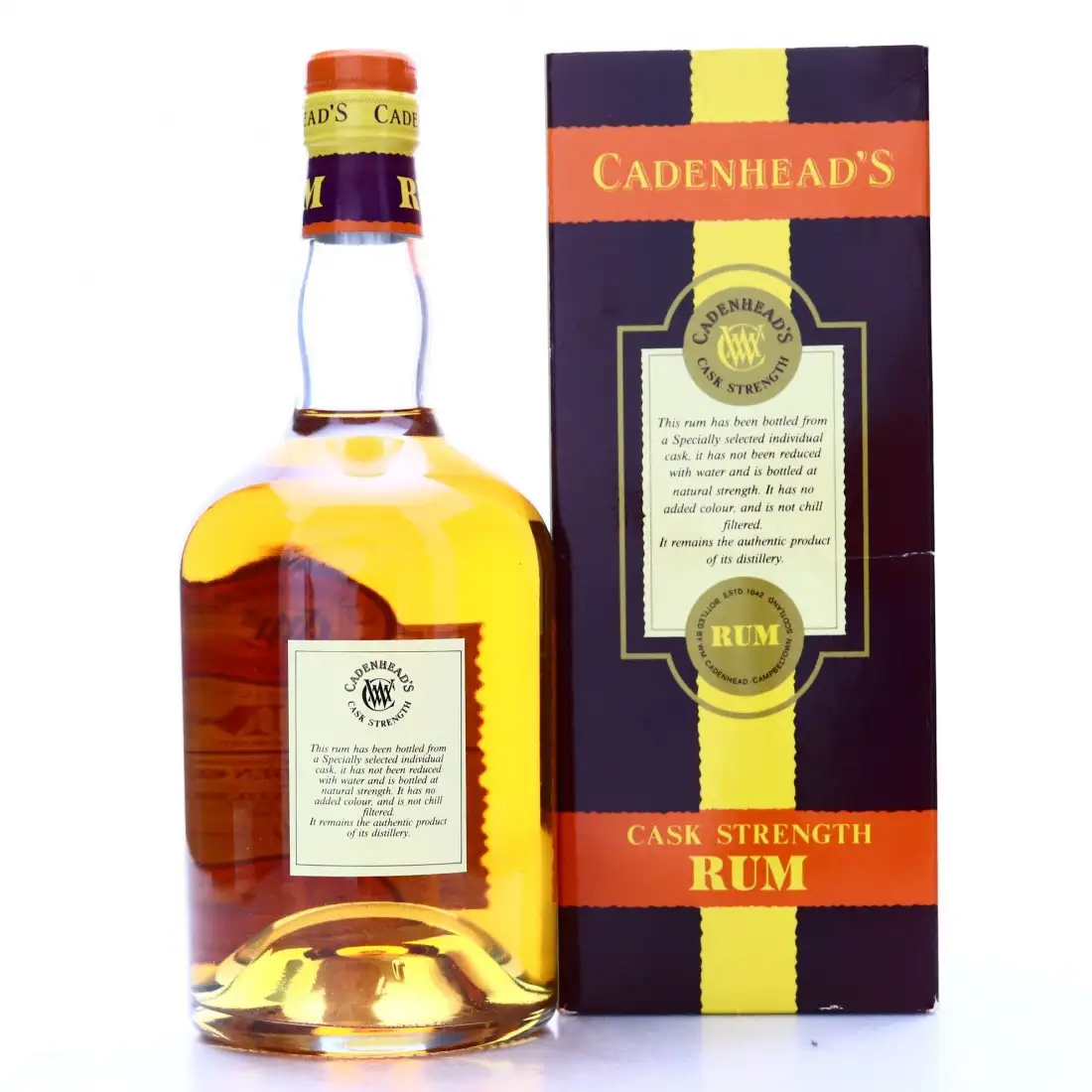 Hochauflösendes Bild von Cadenhead‘s Caroni Providence 1991