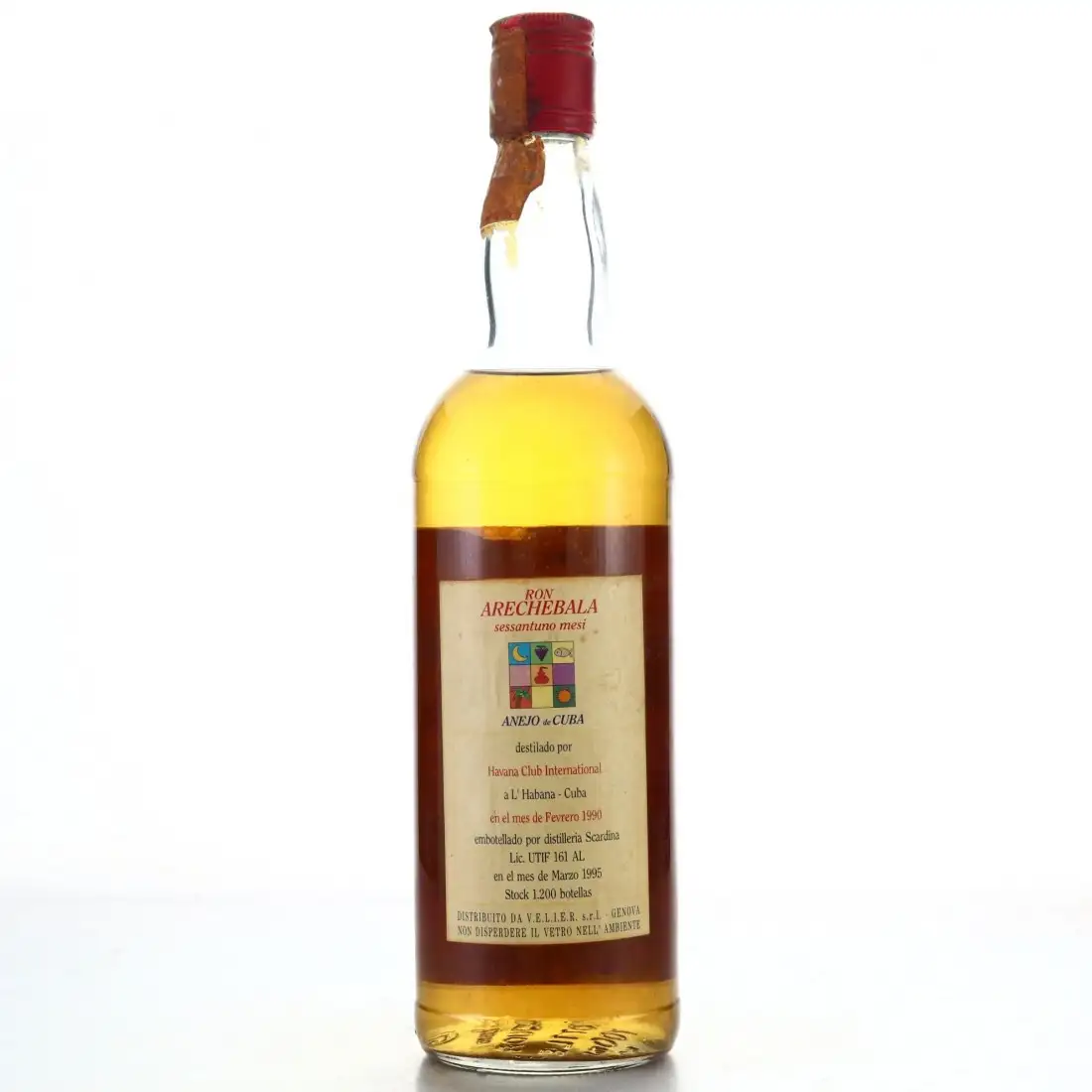 Hochauflösendes Bild von Velier Havana Club Ron Arechebala 1990