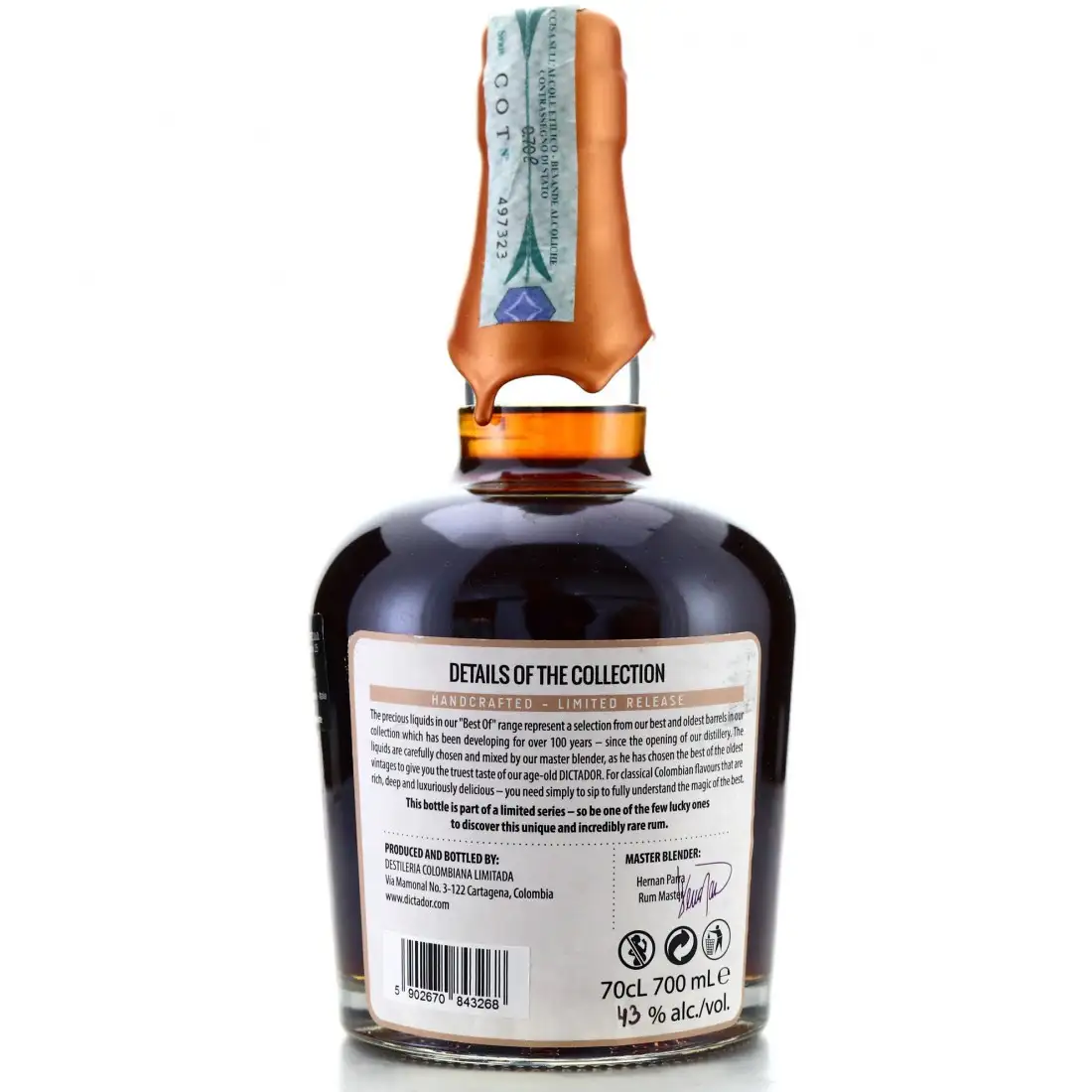 High resolution image of Dictador Best of 1978