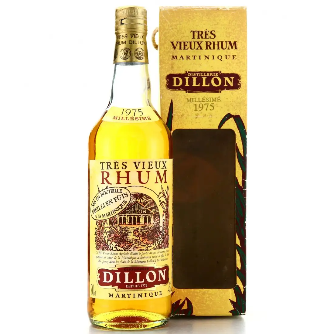 Bottle of Dillon Très Vieux Rhum 1975