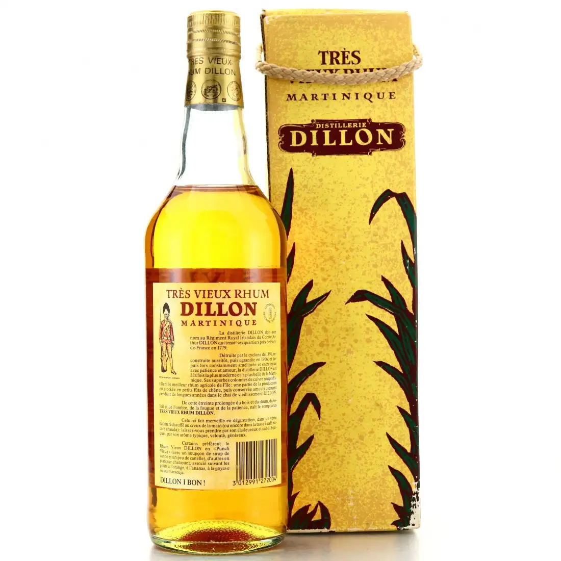 Hochauflösendes Bild von Dillon Très Vieux Rhum 1975