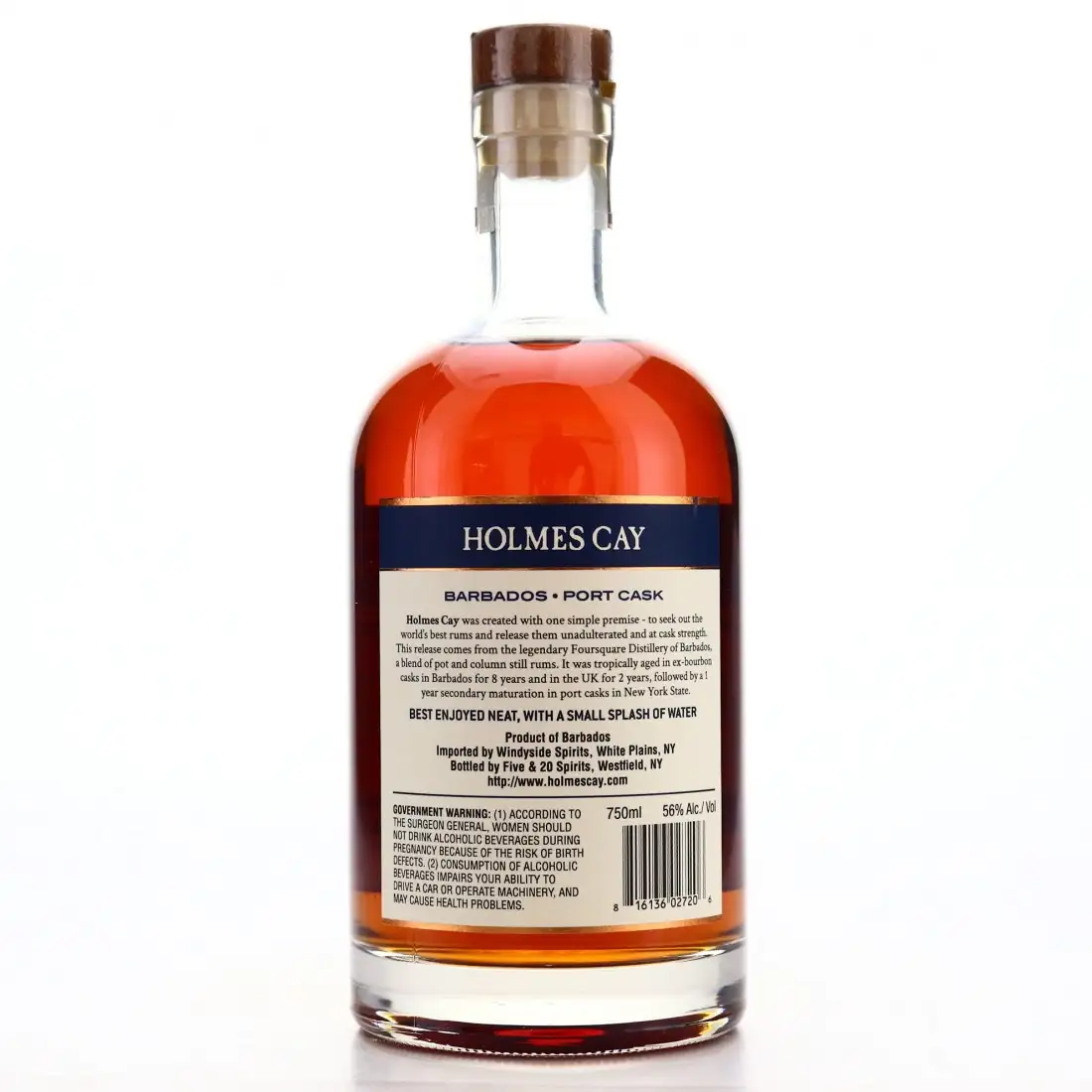 Hochauflösendes Bild von Holmes Cay Foursquare Barbados 2009 Port Cask