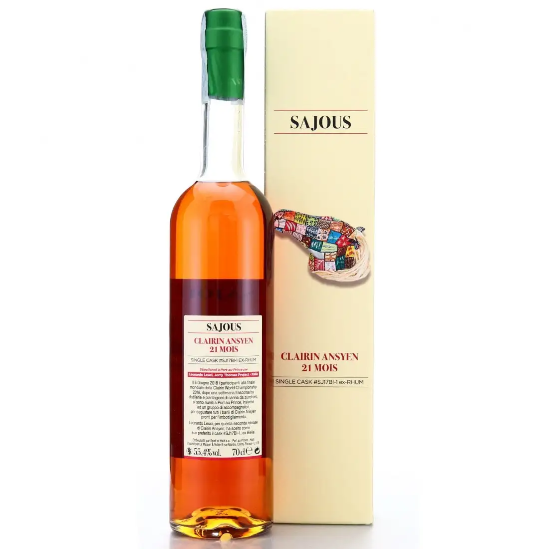 Hochauflösendes Bild von Velier Chelo Clairin Ansyen Sajous 2017