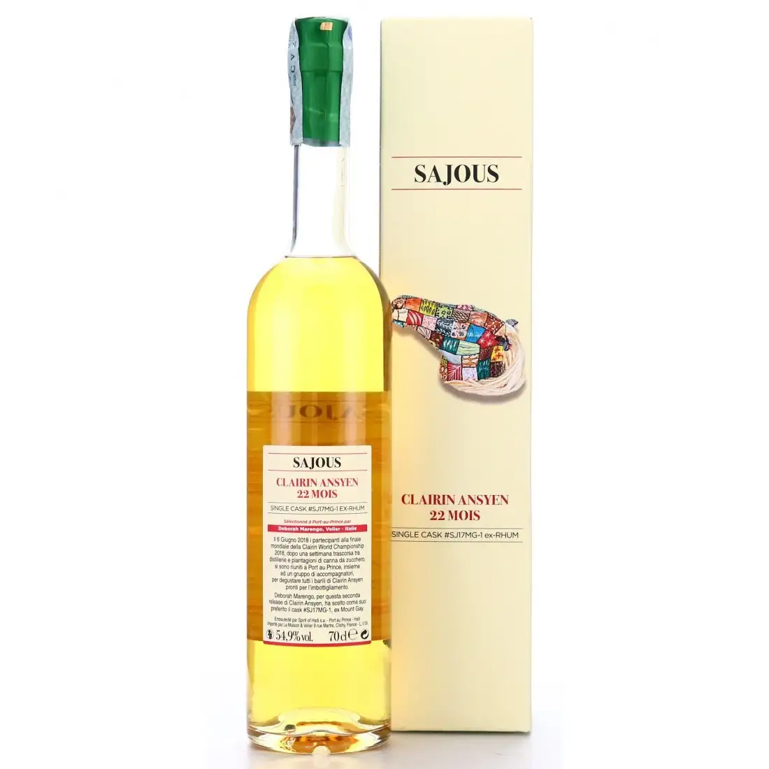 Hochauflösendes Bild von Velier Chelo Clairin Ansyen Sajous 2017