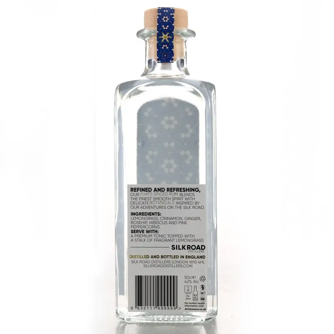 Hochauflösendes Bild von Silk Road Distilleries White Spiced Rum No.1