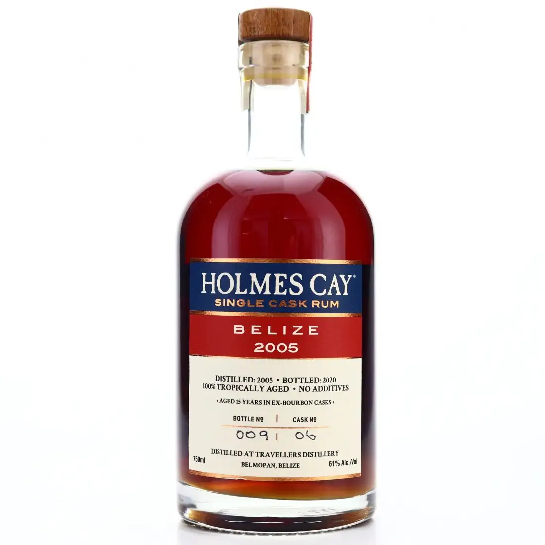 Bottle of Holmes Cay Travellers 2005