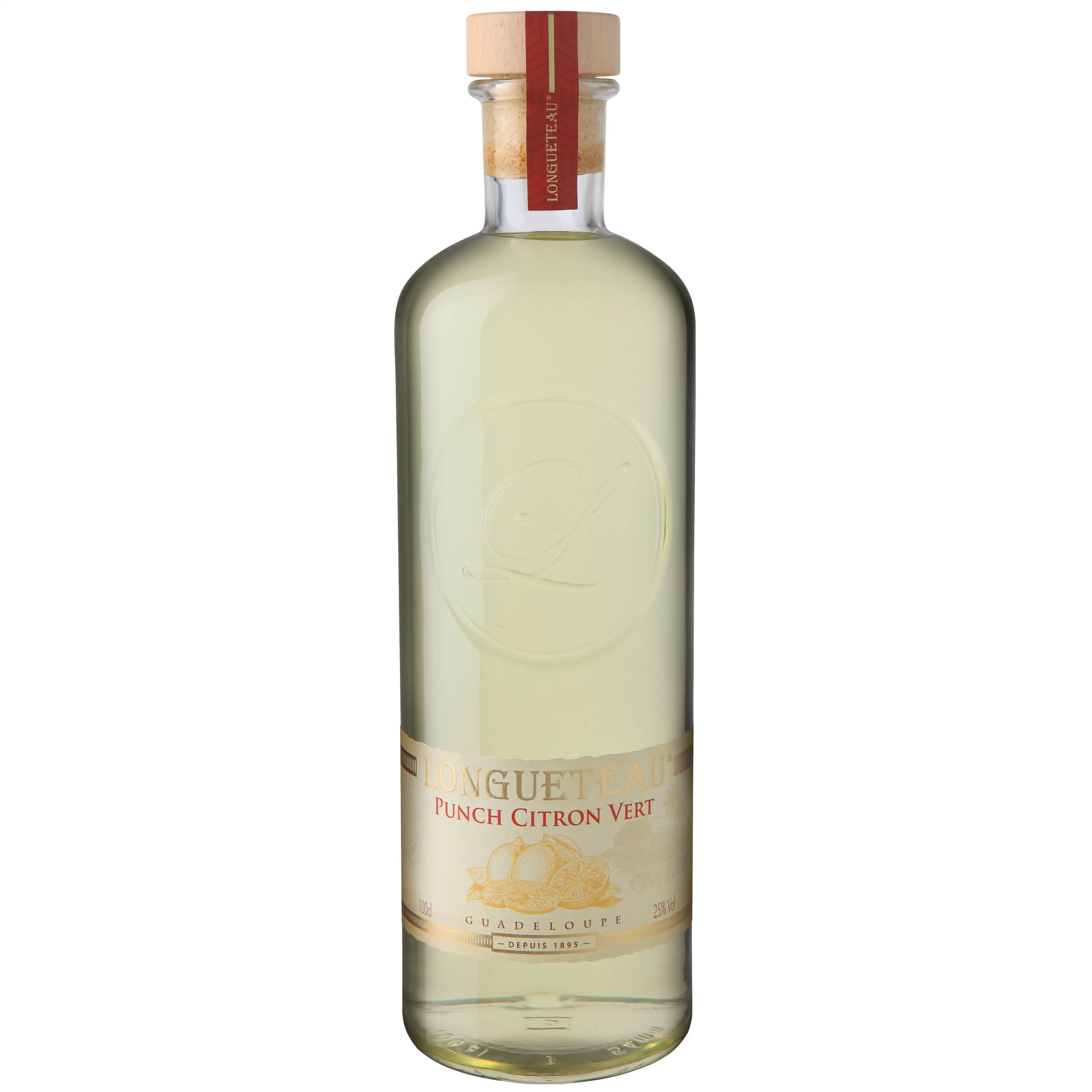 Bottle of Longueteau Punch Citron Vert