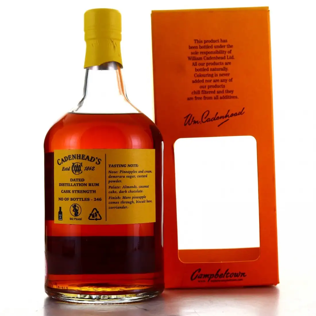 Hochauflösendes Bild von Cadenhead‘s Travellers MBT 2007