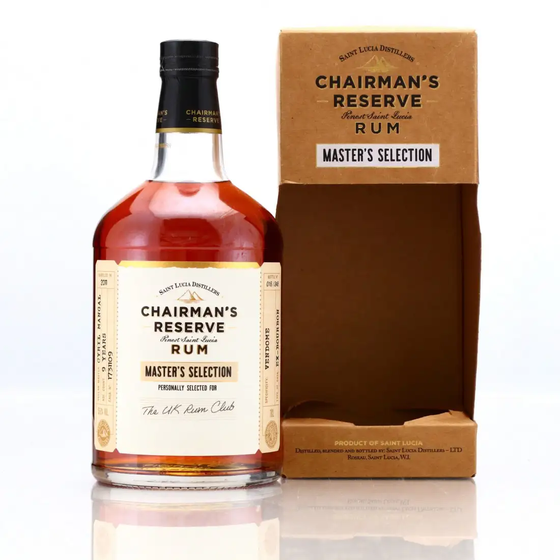 Bottle of Chairman‘s Reserve Master's Selection (The UK Rum Club) 2011