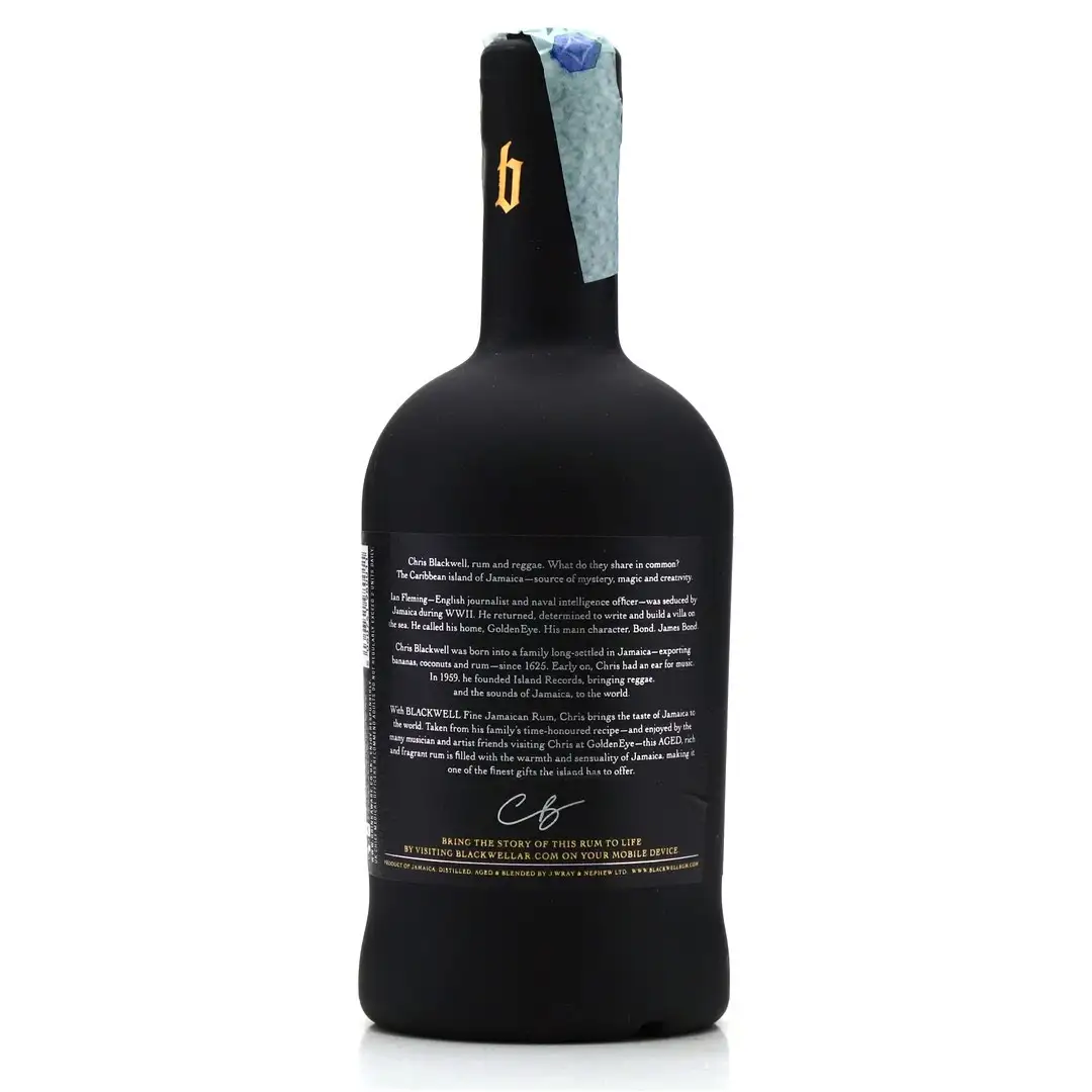 Hochauflösendes Bild von J. Wray &amp; Nephew LTD. Blackwell Fine Jamaican Rum - Limited Edition 007