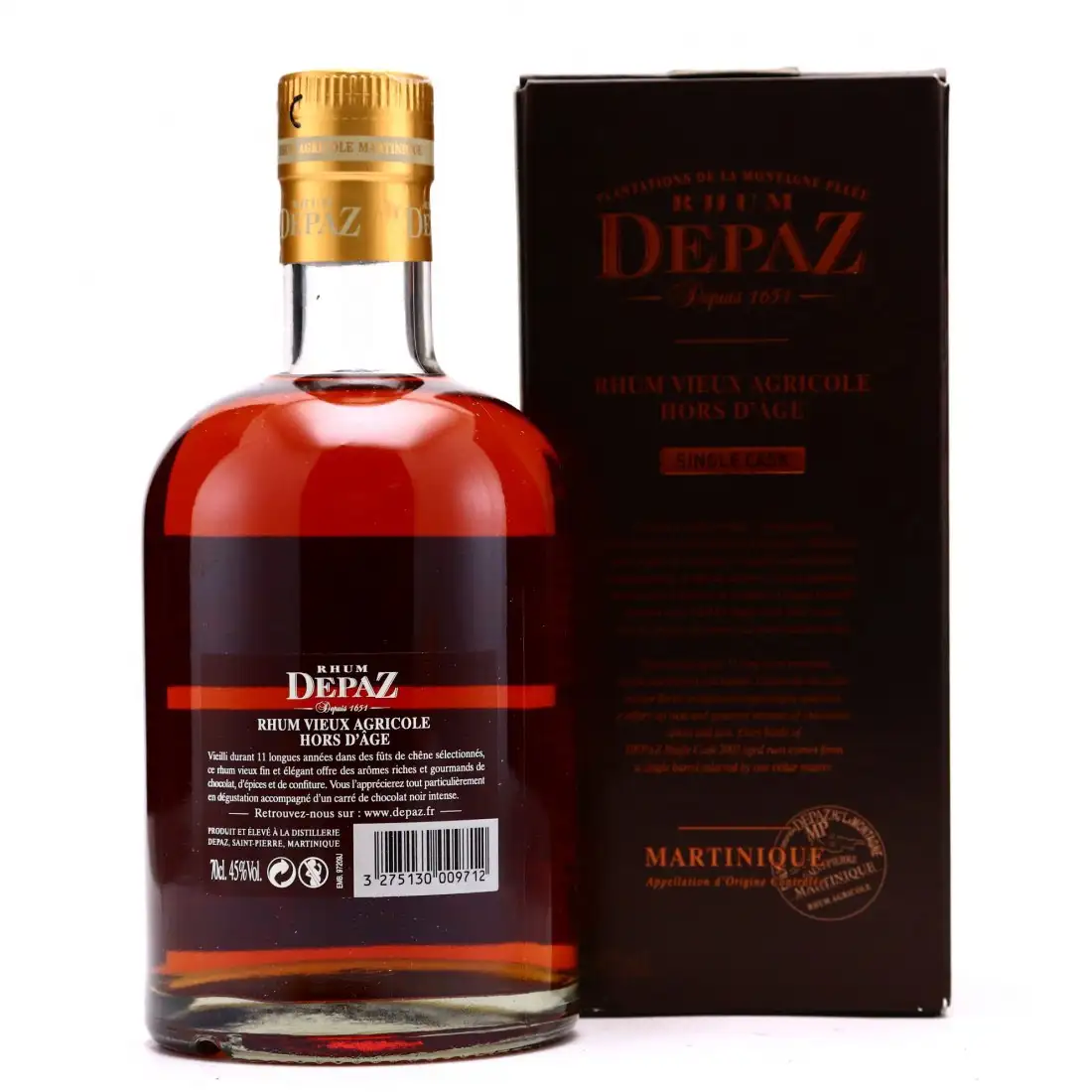 Hochauflösendes Bild von Depaz Single Cask 2003