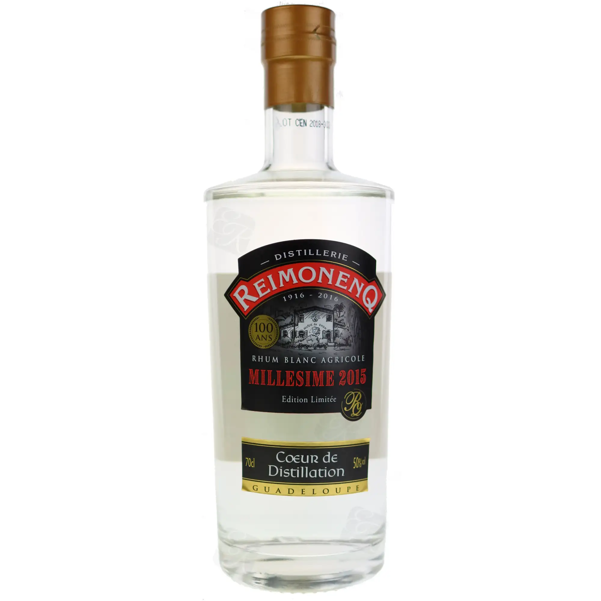 Bottle of ReimonenQ Coeur de Destillation 2015