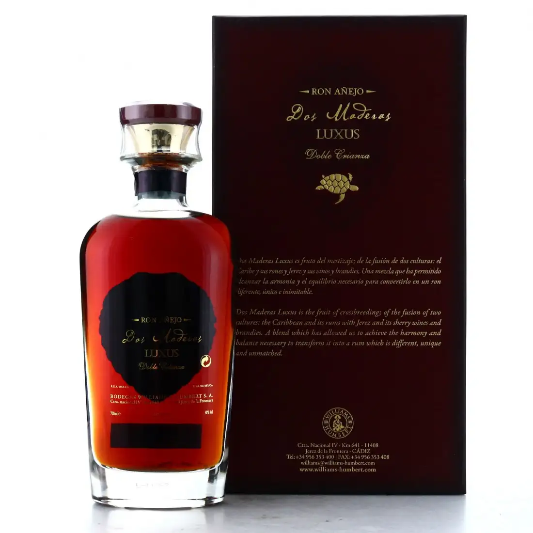 High resolution image of Dos Maderas Luxus Double Crianza