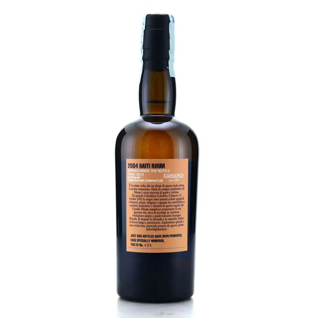 Hochauflösendes Bild von Samaroli Haiti Rum 2004