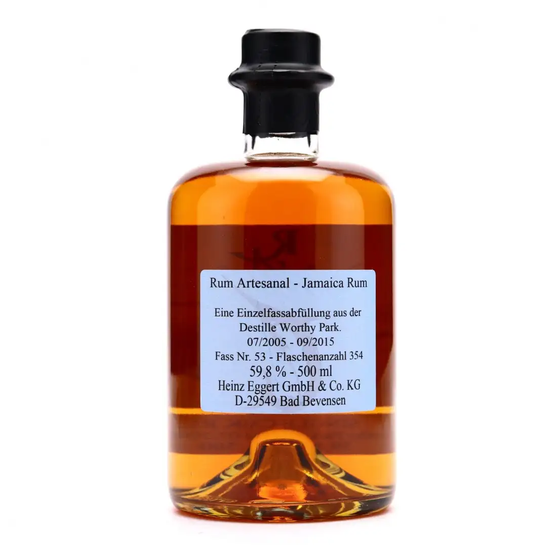 Hochauflösendes Bild von Worthy Park RA Jamaica Rum 2005