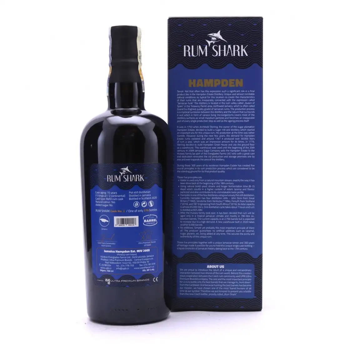 Hochauflösendes Bild von Rum Shark Hampden 2005