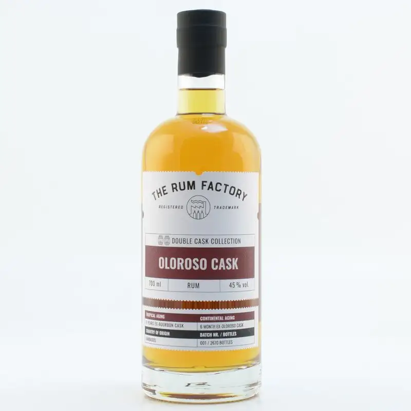 Bottle of The Rum Factory Double Cask Oloroso