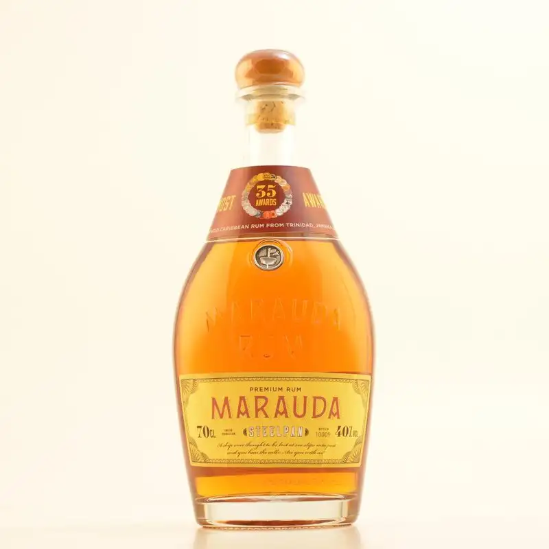 Bottle of Marauda Steelpan Premium Rum