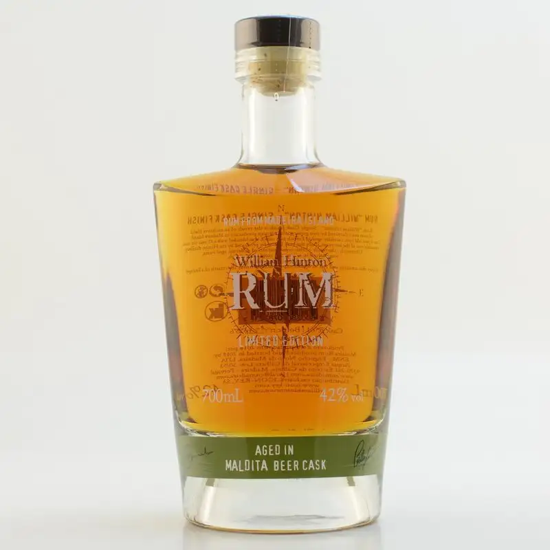 Bottle of William Hinton 6 Years Maldita Beer Cask