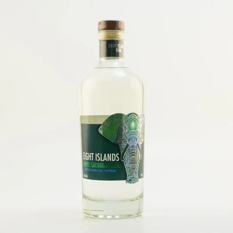 Bottle of West Cork Eight Islands White Caribbean Rum